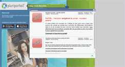 Desktop Screenshot of portail.college.marcelline.qc.ca